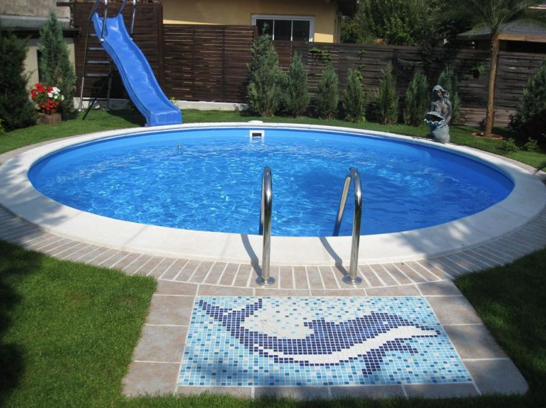 Beckenrandsteine für Rundpool 3,50 m / 3,60 m Aktionspreis 300 € Pool
