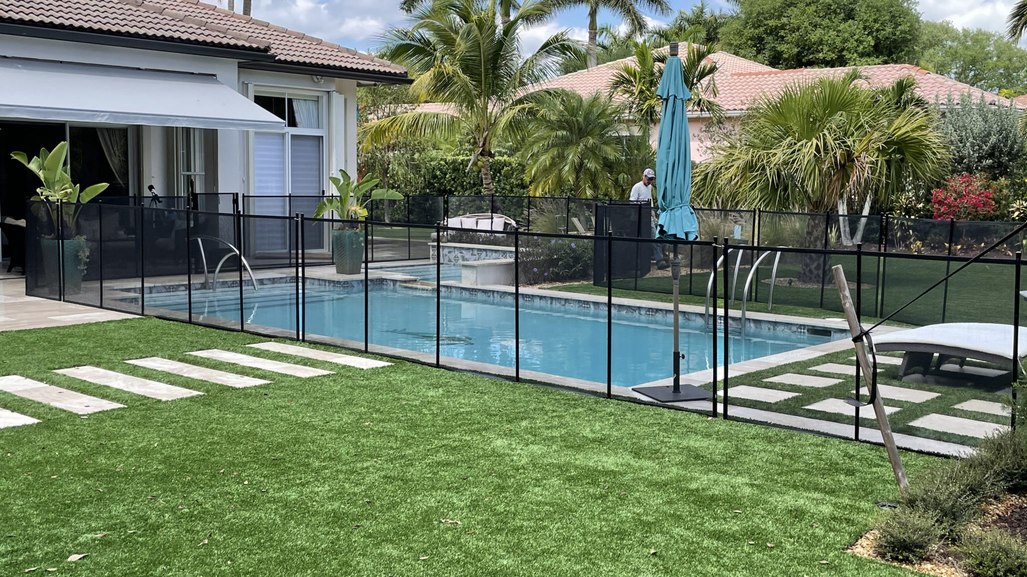 2022 Cost of An Installed Mesh Pool Fence Pool Barrier