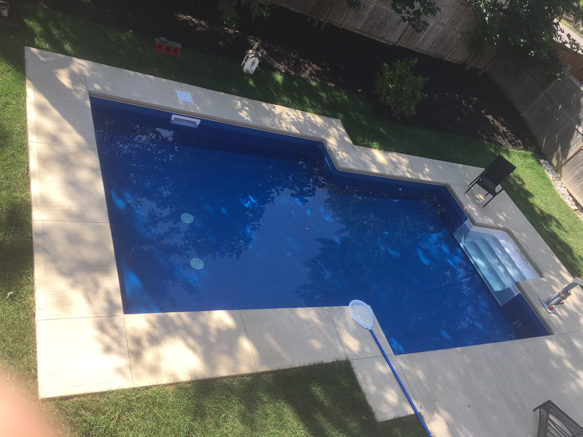 Blue Granite by Latham Pool Builders Ltd.