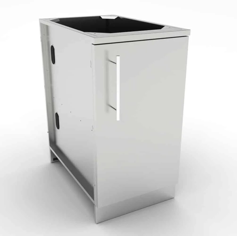 18″ Full Height Right Swing Door w/Shelf SBC18FSDR Eckel