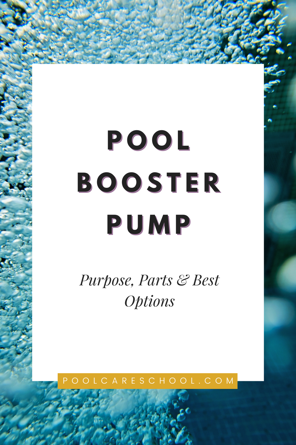 Pool Booster Pump Purpose, Parts & Best Options