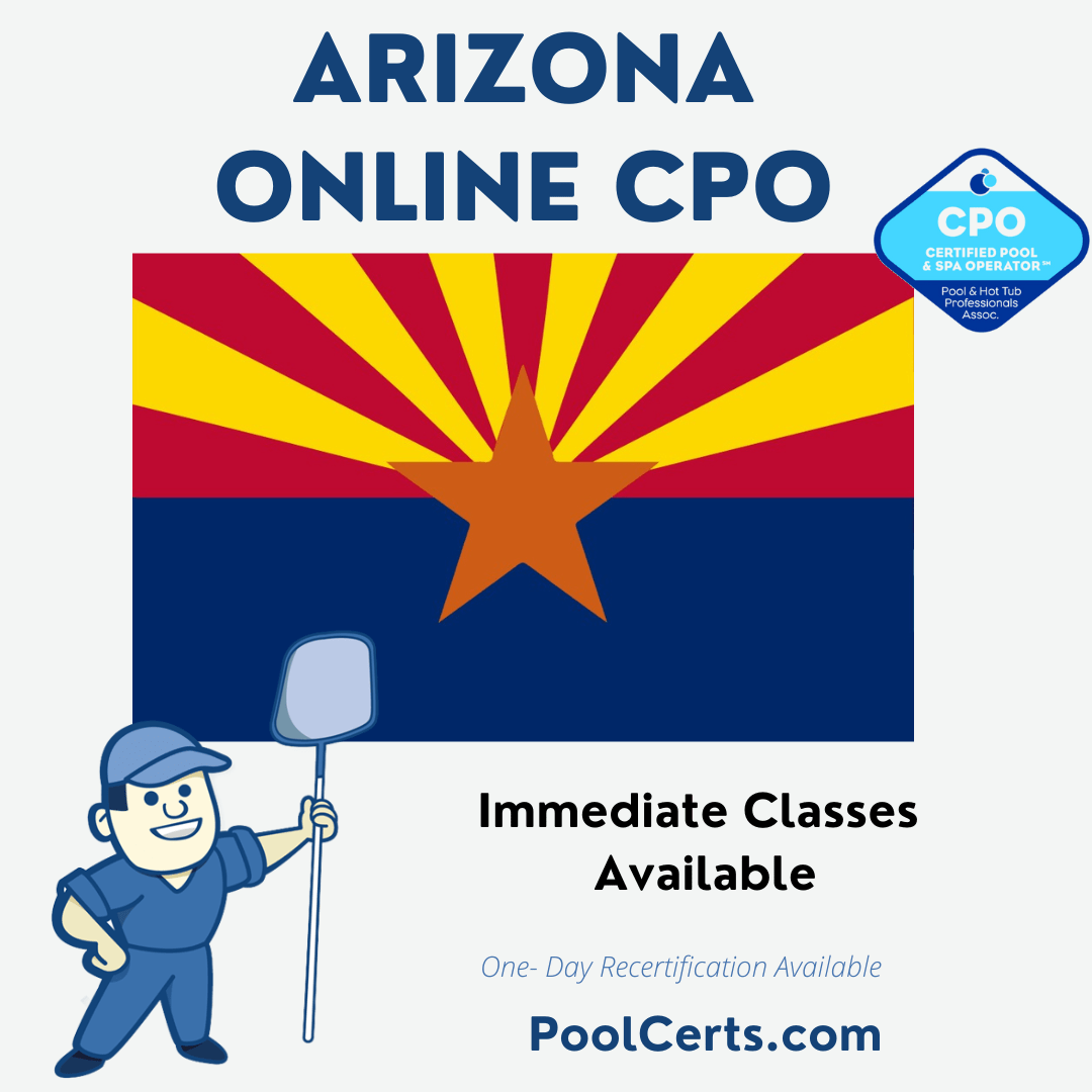 Fully Online CPO Certification Arizona Pool Certs