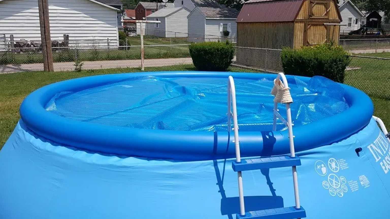 Intex Solar Cover for Easy Set and Frame Pools Review PoolCoversHQ