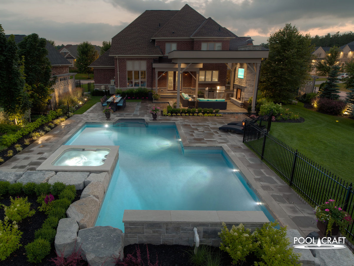 Pool and Garden Lighting Pool Craft