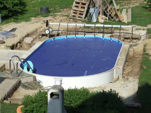 Stahlwandpool oval Aufbauanleitung Stahlwandbecken pooldoktor.at