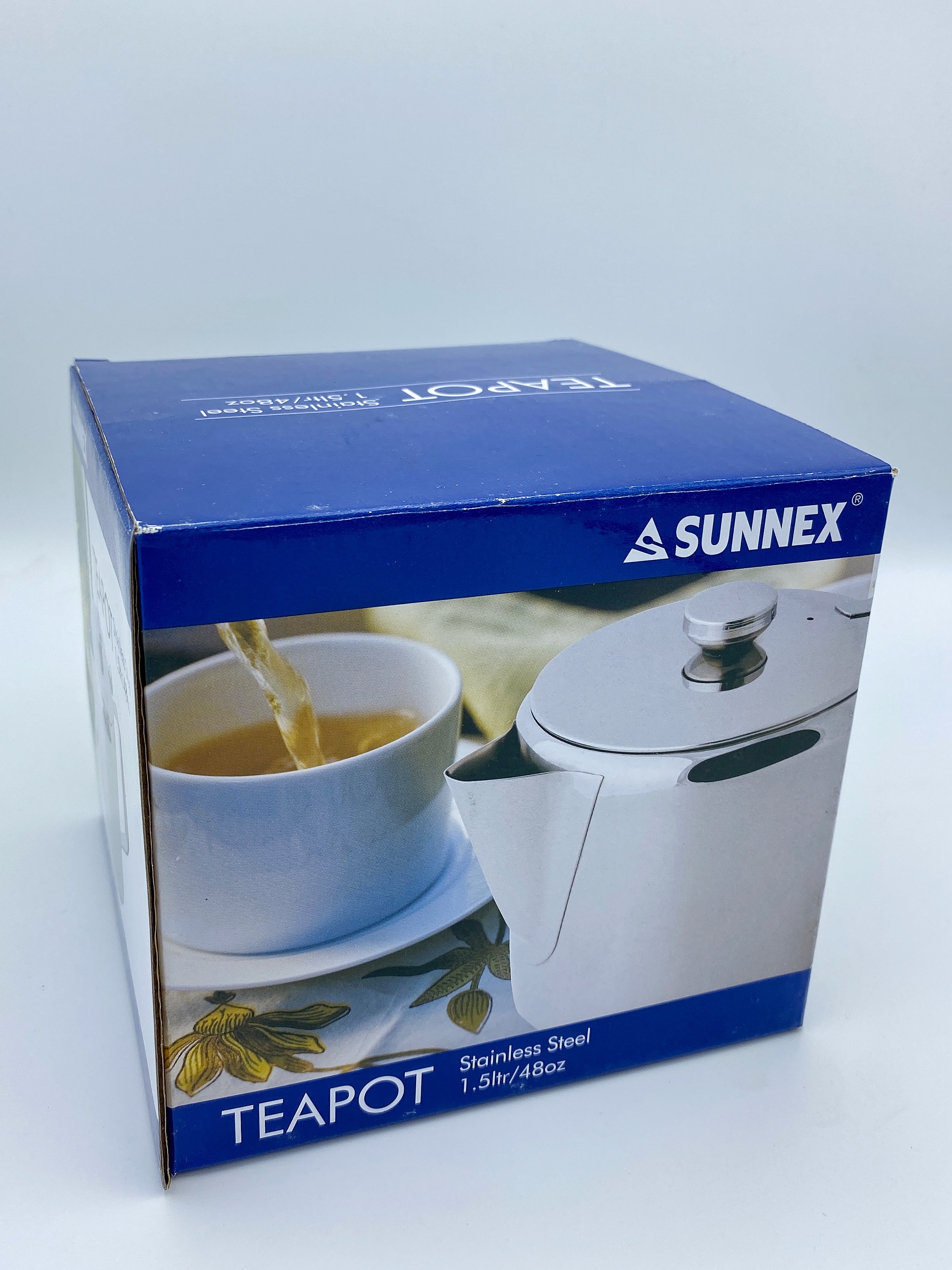 Sunnex Stainless Steel Tea Pot POOLEE