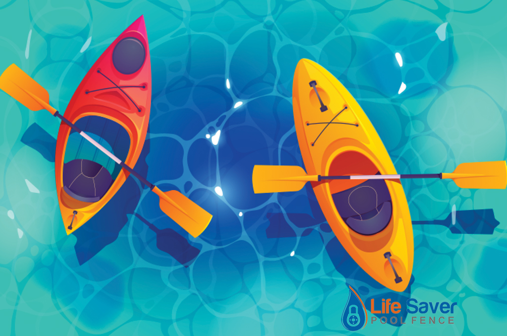 Kayaking and Canoeing Safety Pool Fence