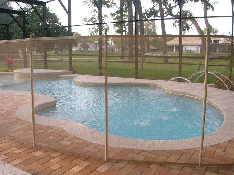 Best Pet & Child Pool Safety Fences in Houston TX Removable Mesh