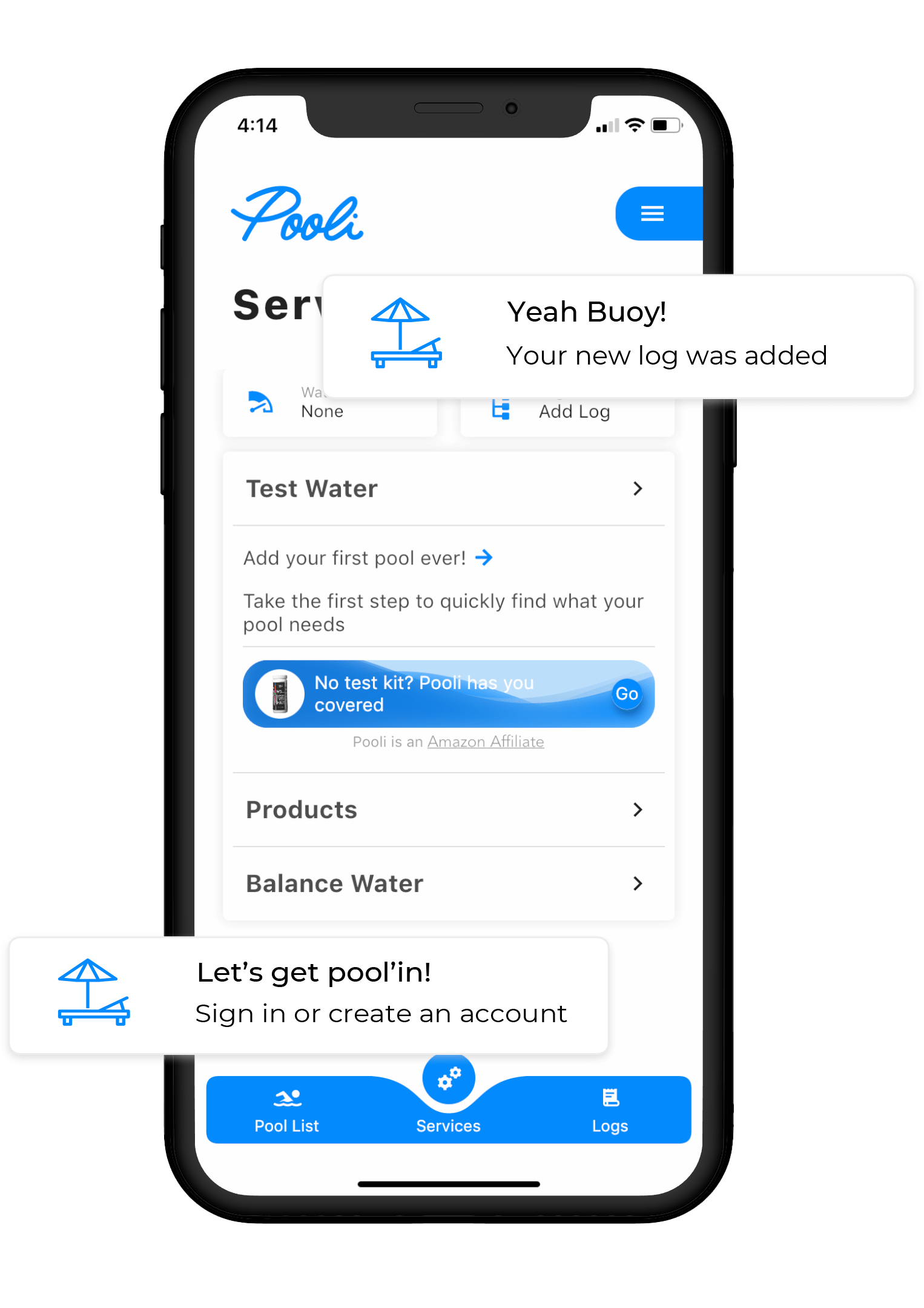 Swimming Pool and Spa Maintenance App Pooli App Advanced Swimming