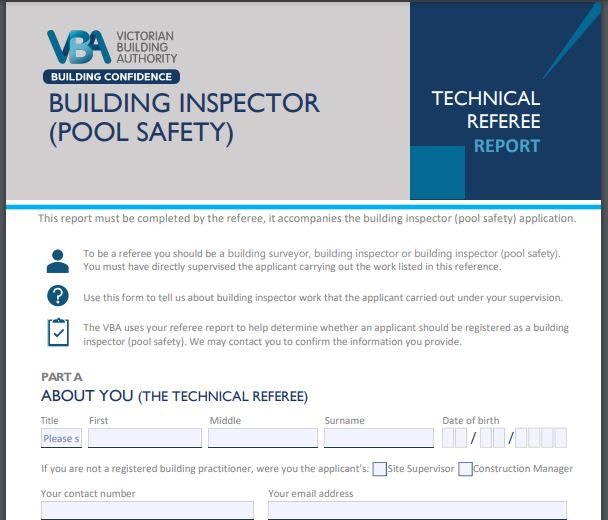 Live Inspections Pool Inspector Training Services