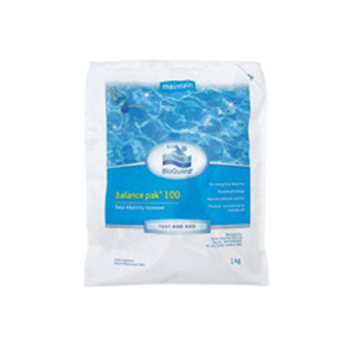 BALANCE PAK 100 1KG Pool NurseServiceMaintenanceAdvice