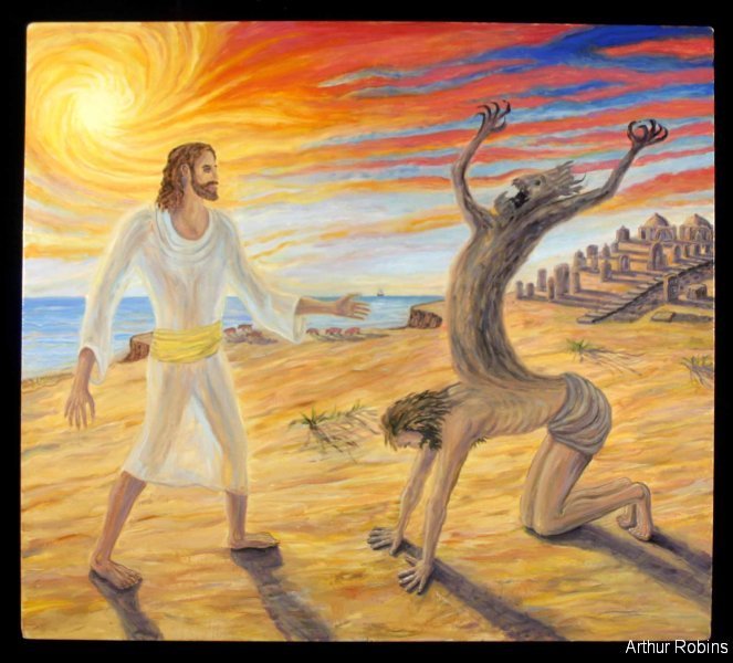 BIBLICAL art, Bible paintings, Jesus art,Holy Spirit Art,Arthur Robins