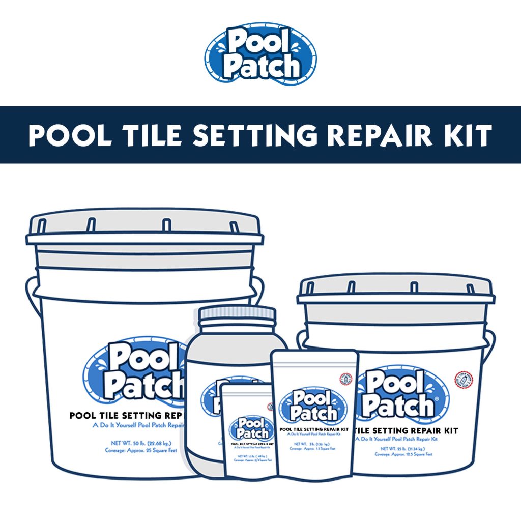 Swimming Pool Tile Setting Repair Kit DIY Pool Tile Repair Products