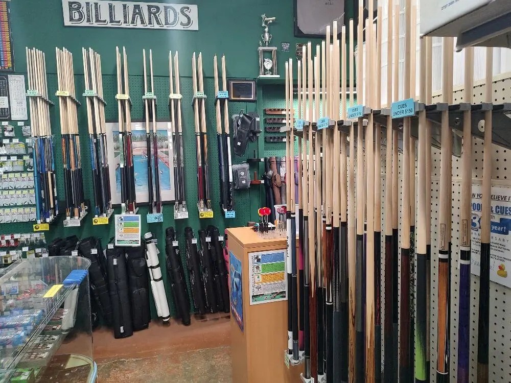 Billiard Supplies in Auburn, MA Pools & Cues & Spas, Too