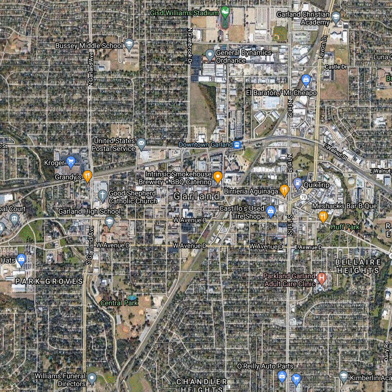 Sachse & Garland Weekly Swimming Pool Service Range