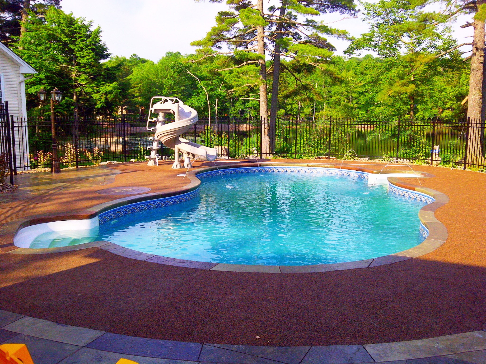 fiberglass pool InGround Pools Installation in Nova Scotia