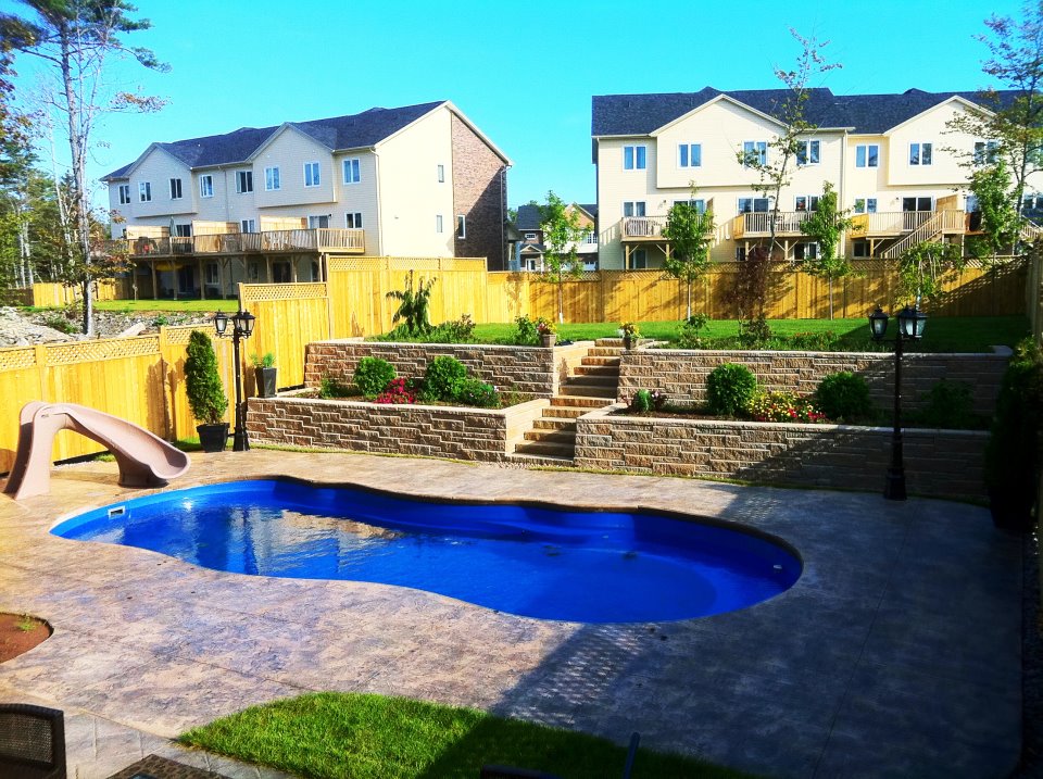 fibreglass22011 InGround Pools Installation in Nova Scotia
