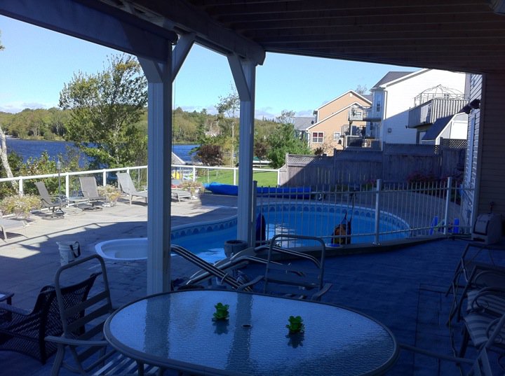 Ingroundwithfence InGround Pools Installation in Nova Scotia