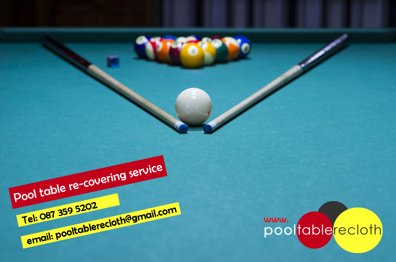 Pool table recovering Ireland