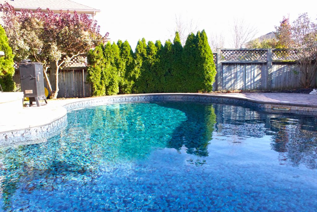 Shimmering Butterfly Effect Inground Pool Liner Pool