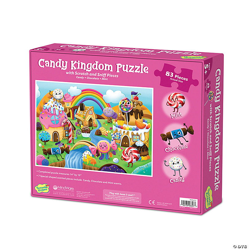 Candy Kingdom 83 pc Scratch Sniff Puzzle Poopsie's Gifts & Toys