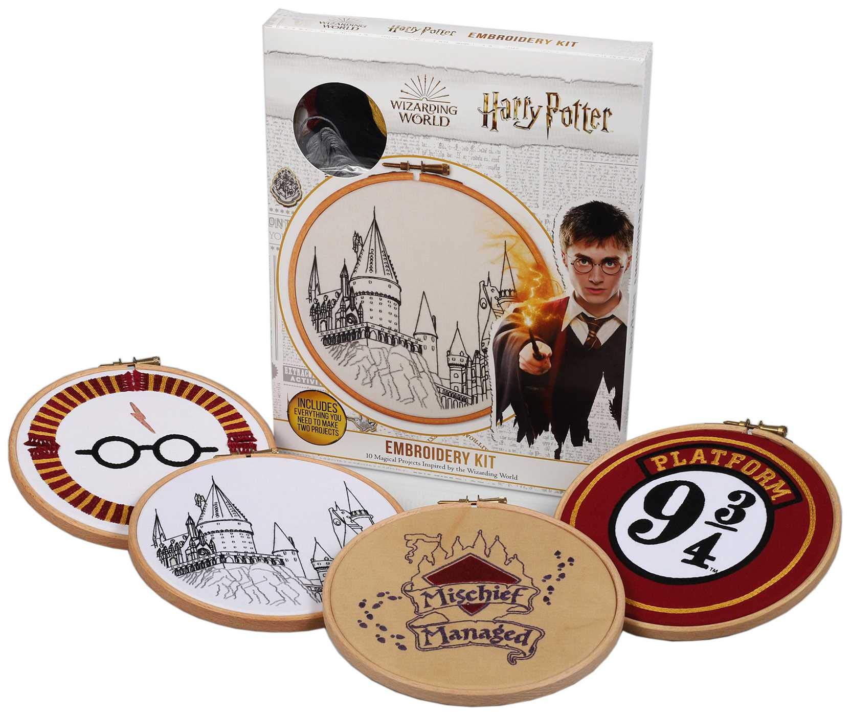 Harry Potter Embroidery Kit Poopsie's Gifts & Toys