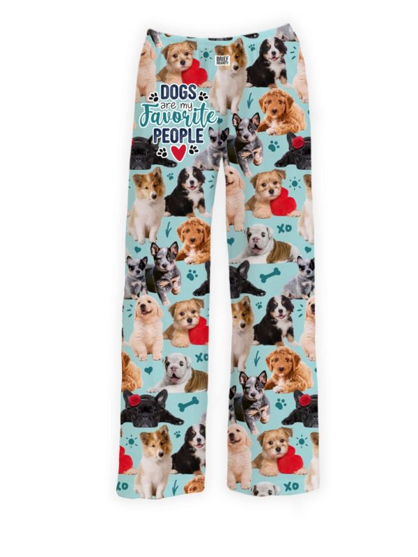 Dogs are my Favorite People Lounge Pants Poopsie's Gifts & Toys