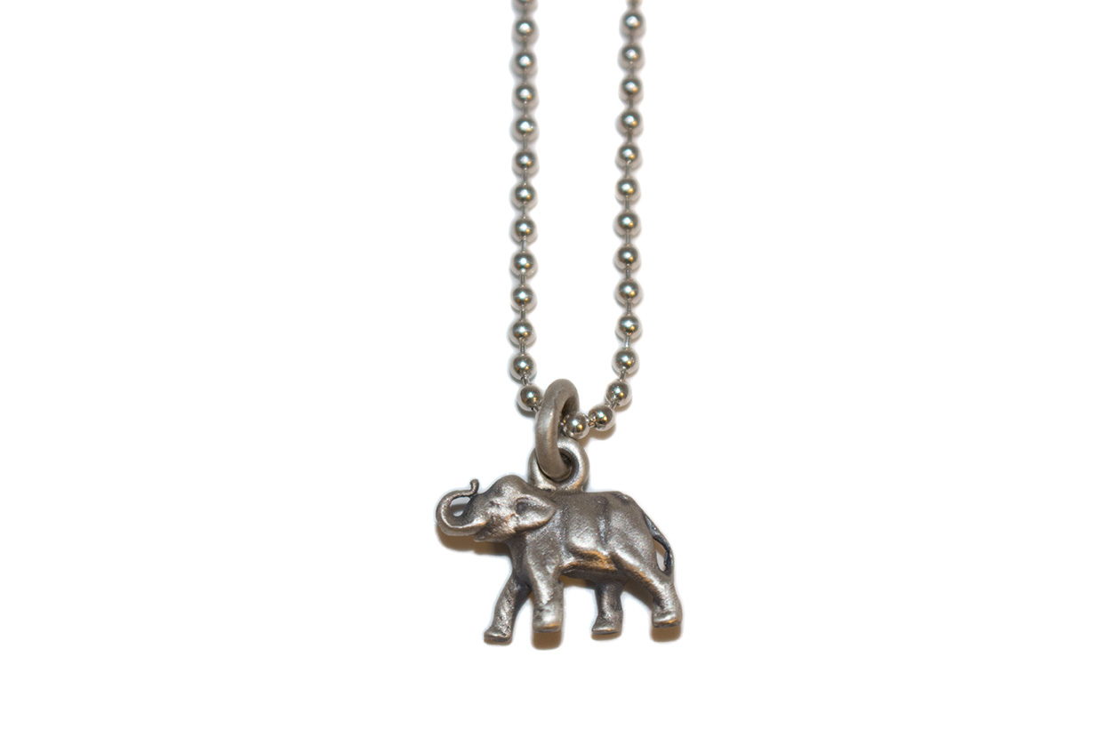 Sterling Silver Elephant Poor Cat Designs