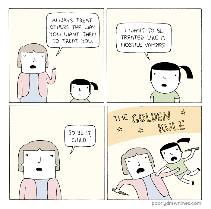 Poorly Drawn Lines Golden Rule