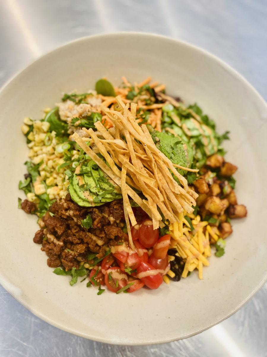Kim's Vegan Taco Salad Bowl Poosh