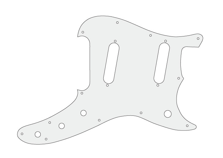 CustomPickguard DuoSonic（1993年〜1996年/Reissue）用ピックガード