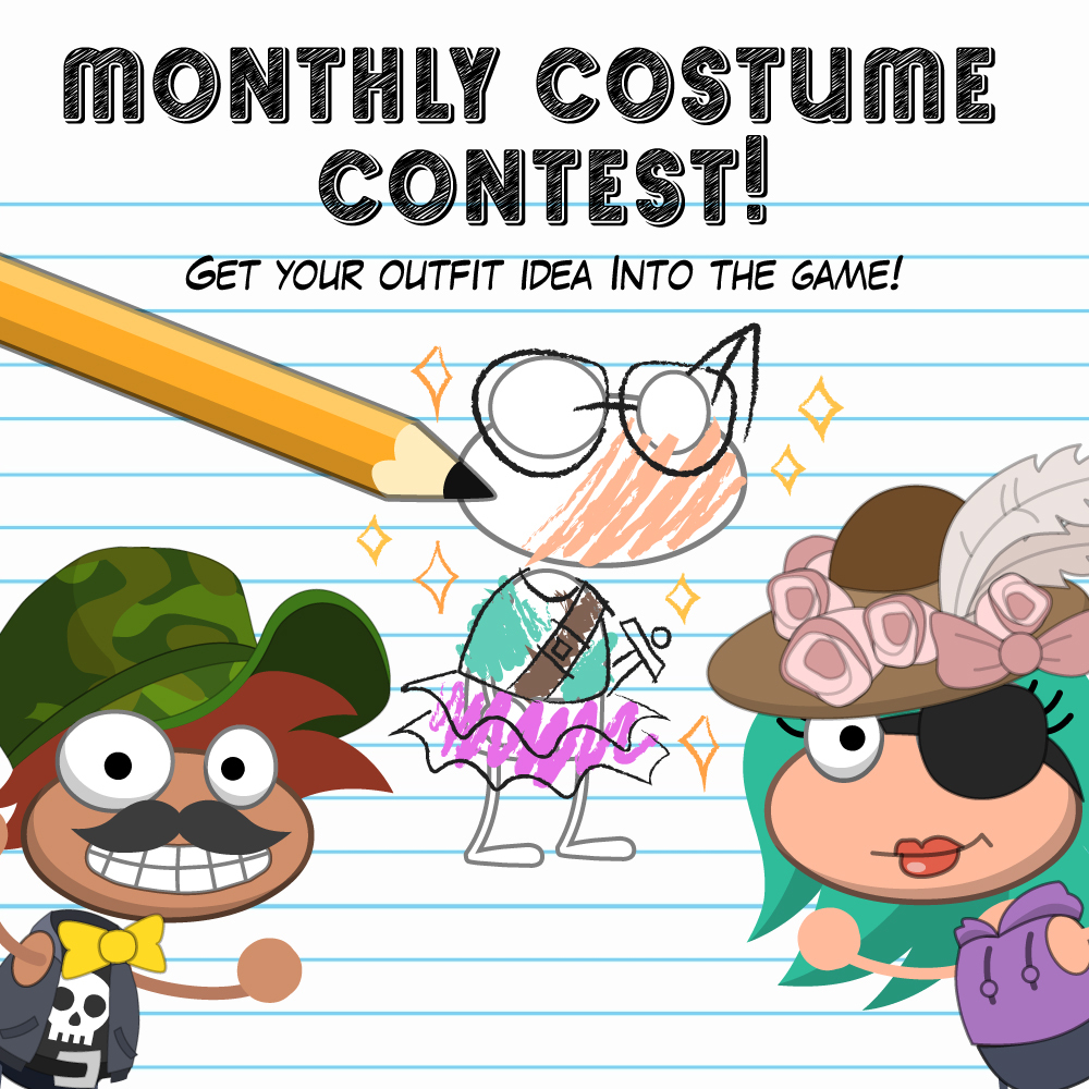 July's Costume Contest Begins NOW! 🎨 poptropica