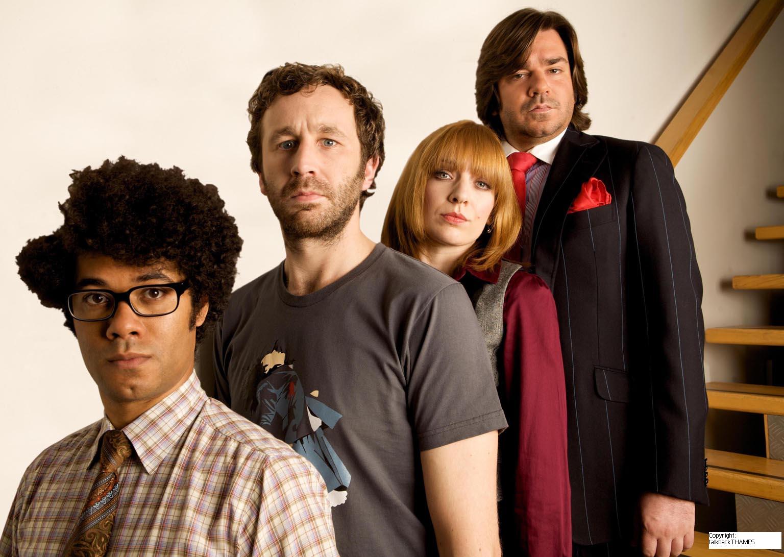 Binge watching The IT Crowd Pop Verse