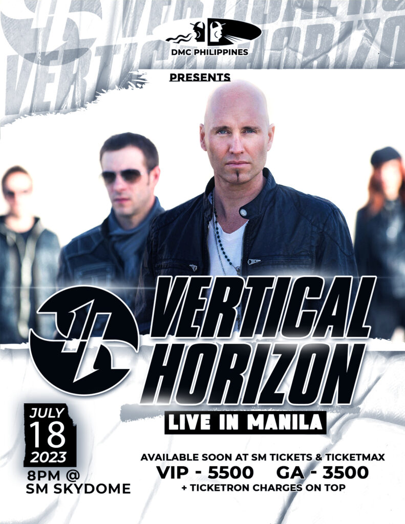 Vertical Horizon headed to Manila again for a concert