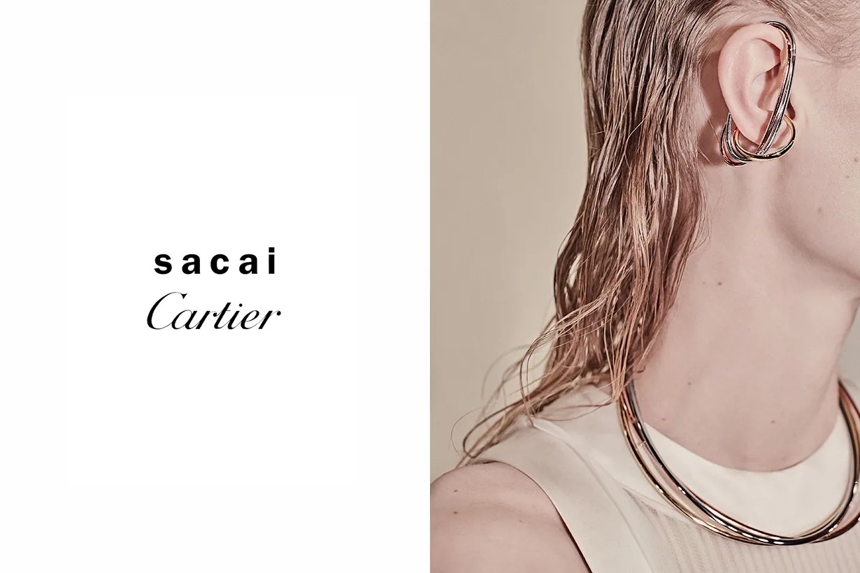 Cartier x Sacai 阿部千登勢，全新 Trinity 系列發售公開！