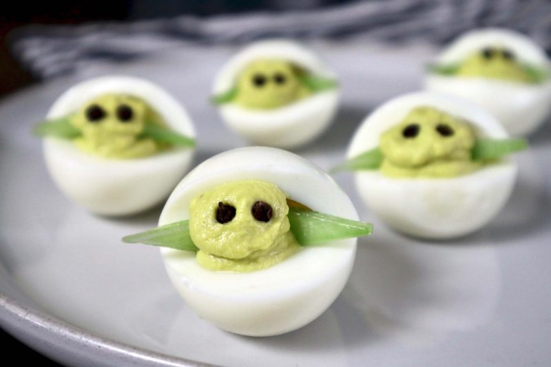Baby Yoda Deviled Eggs with Avocado Popcorner Reviews