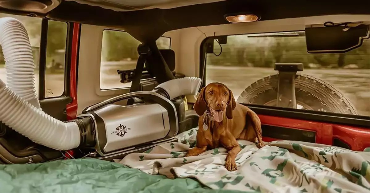 ZERO BREEZE Mark 2 Truly OffGrid Portable Air Conditioner