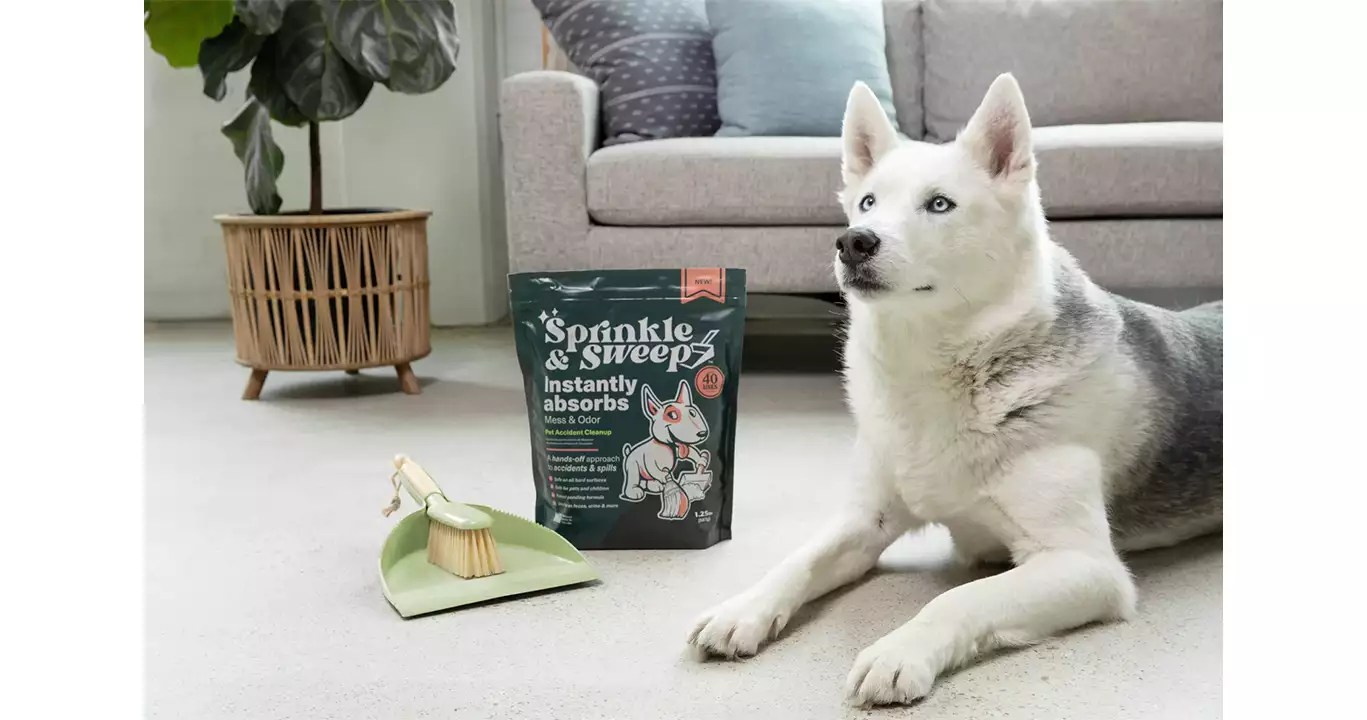 Sprinkle & Sweep Instant Pet Accident Cleanup
