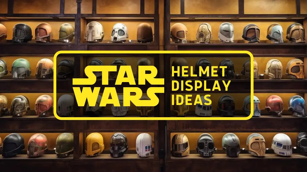 Star Wars Helmet Display Ideas For Collectors, 55 OFF