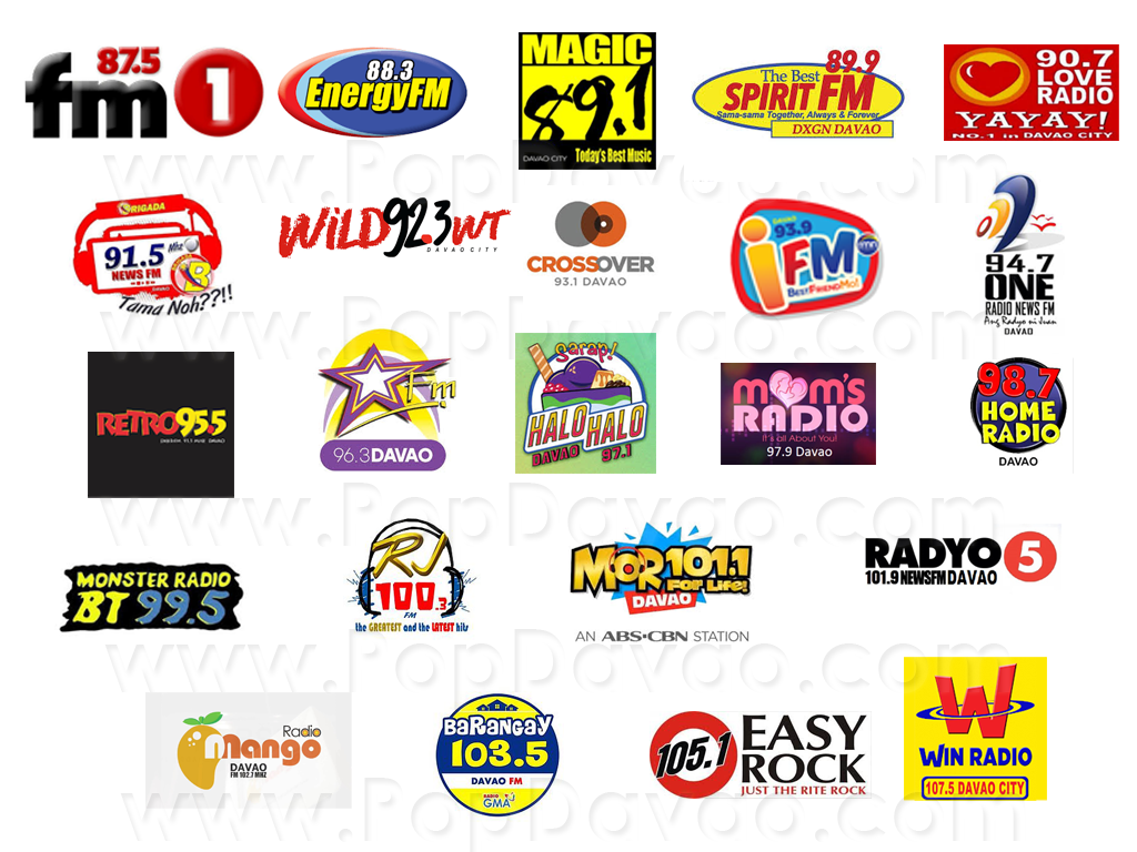 FM Radio Stations in Davao City Popular Davao City, Philippines