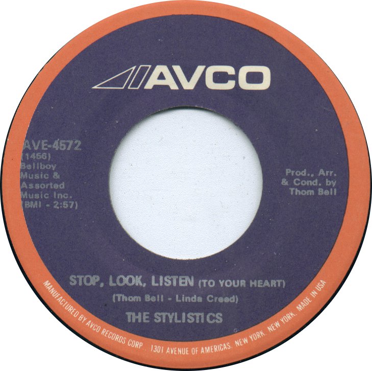 Soul Serenade The Stylistics, "Stop, Look, Listen (To Your Heart)"