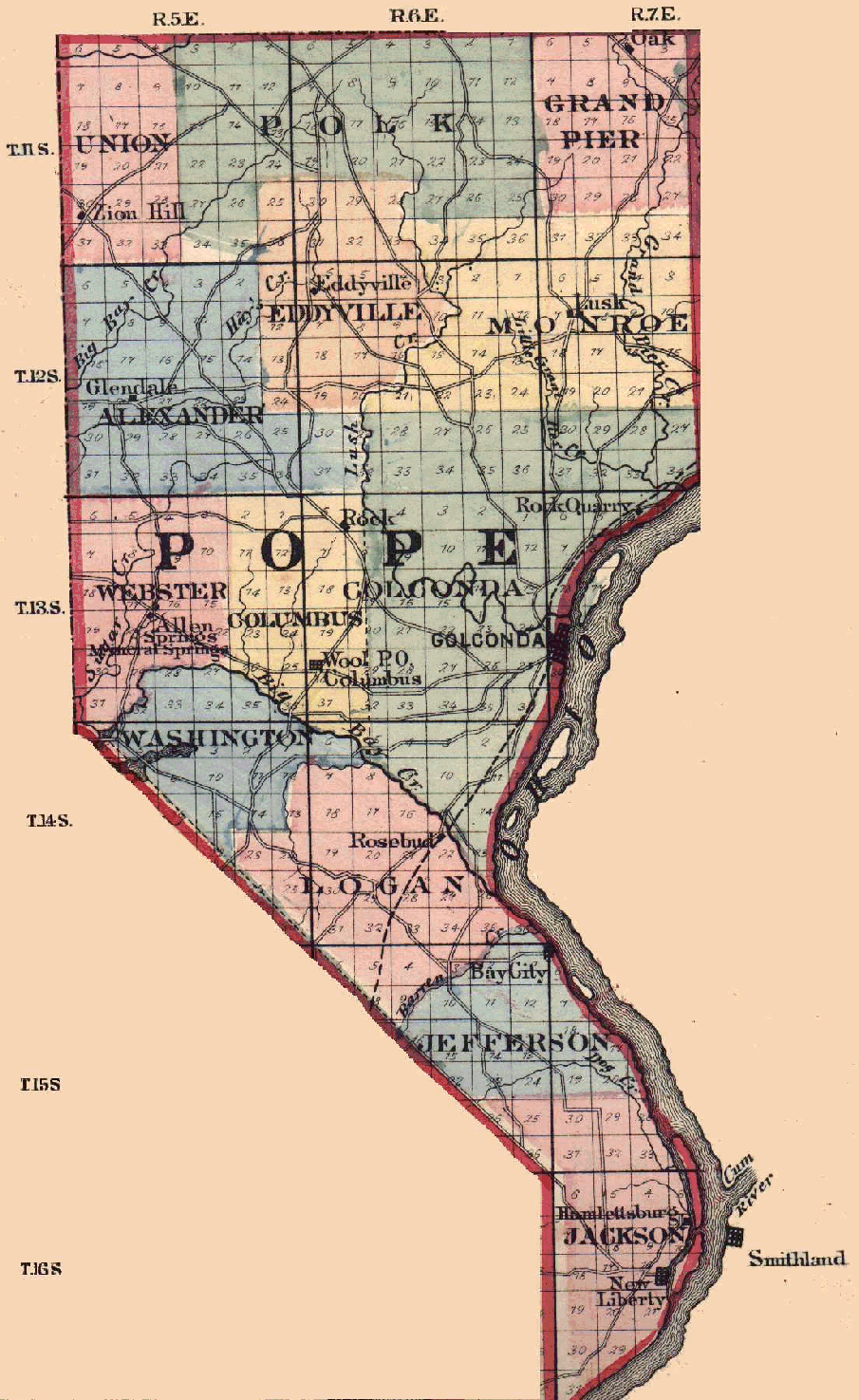 to Pope County, Illinois Genealogy