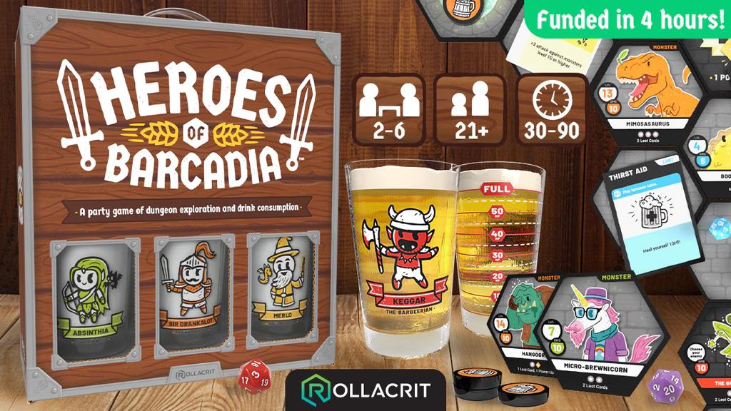 Mere Hours Remain In The Heroes of Barcadia Kickstarter