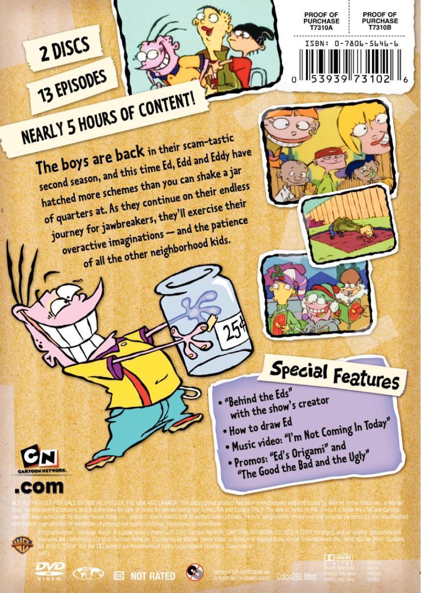 "Ed, Edd n Eddy Complete Second Season" DVD Review