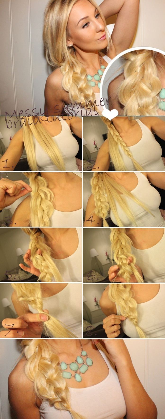 Step by Step Hairstyles for Long Hair: Long Hairstyles ... (697 x 1768 Pixel)