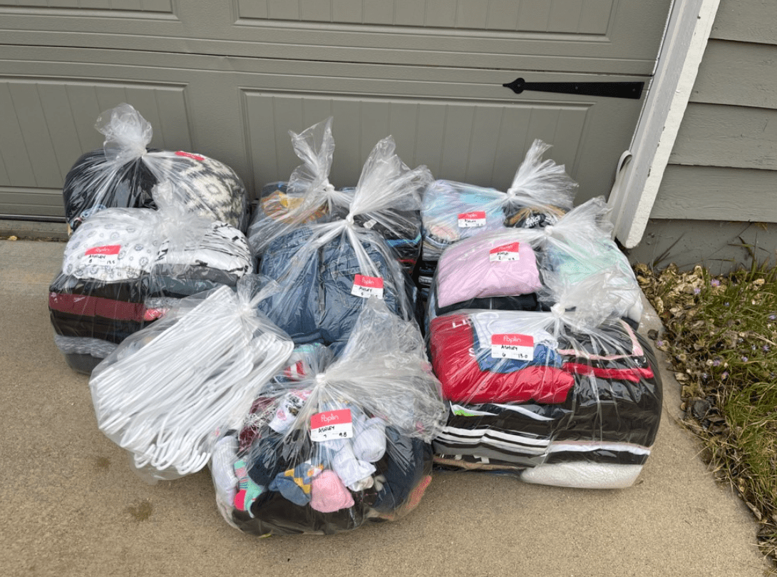 How much does laundry weigh? Poplin