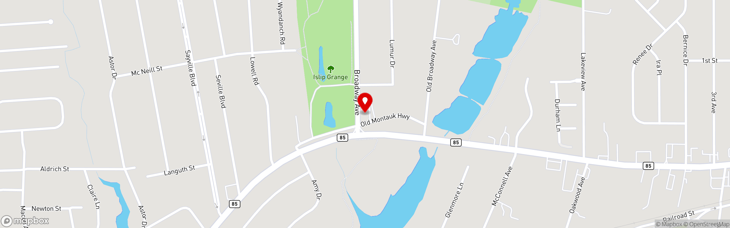 Directions Blackbirds' Grille Restaurant in Sayville, NY