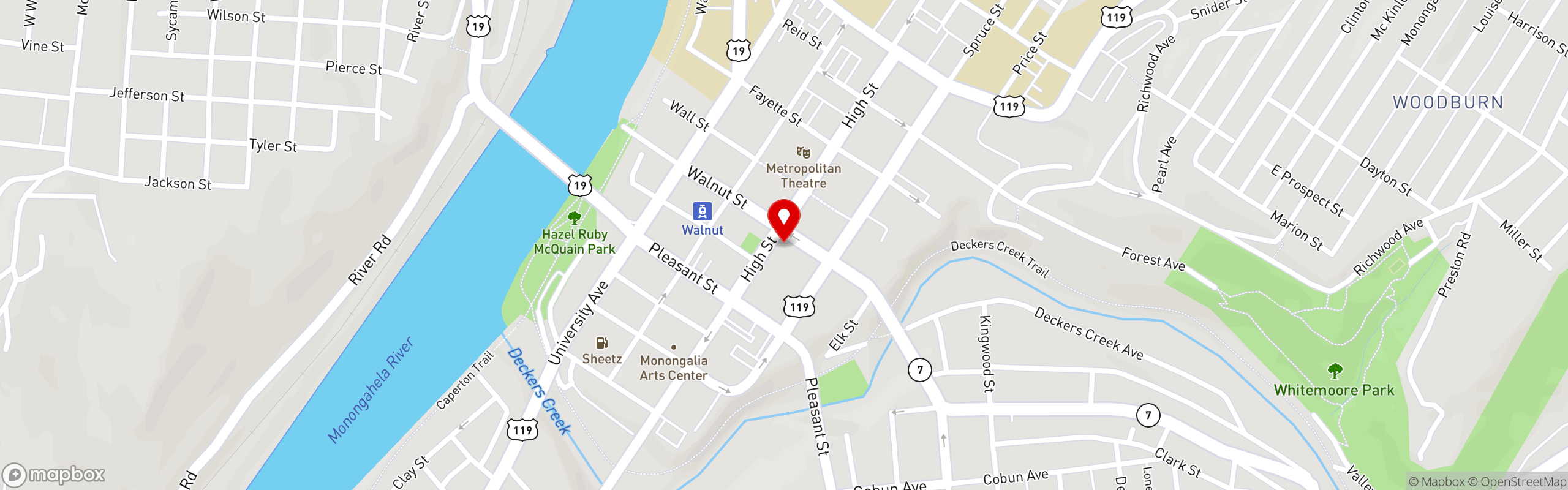 Directions Art Bar American Restaurant in WV