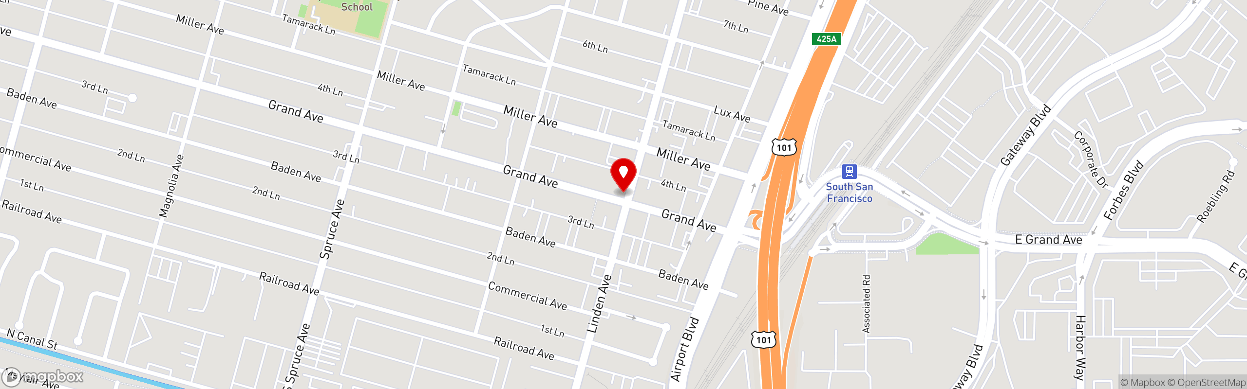 Directions Andiamo in Banca Restaurant in South San Francisco, CA