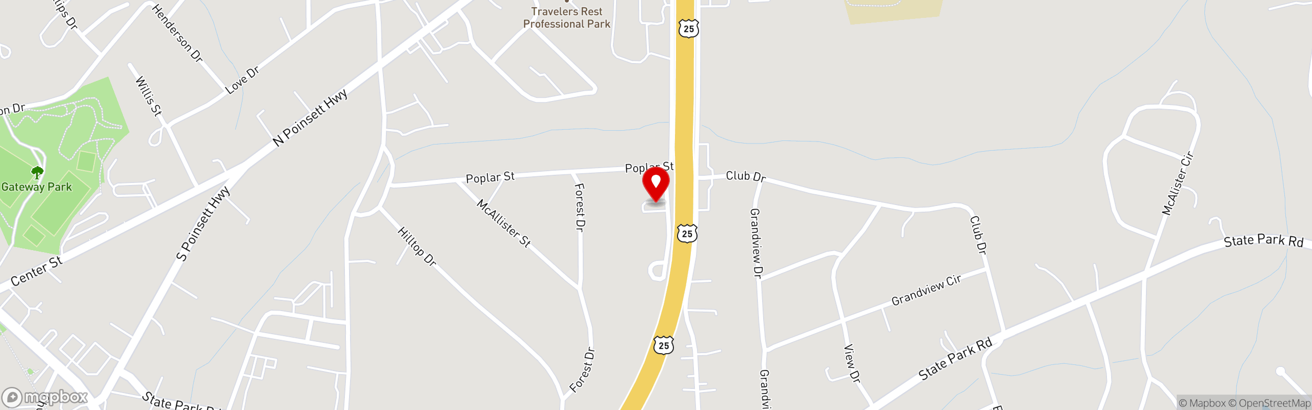 Directions Pizza House Restaurant in Travelers Rest, SC